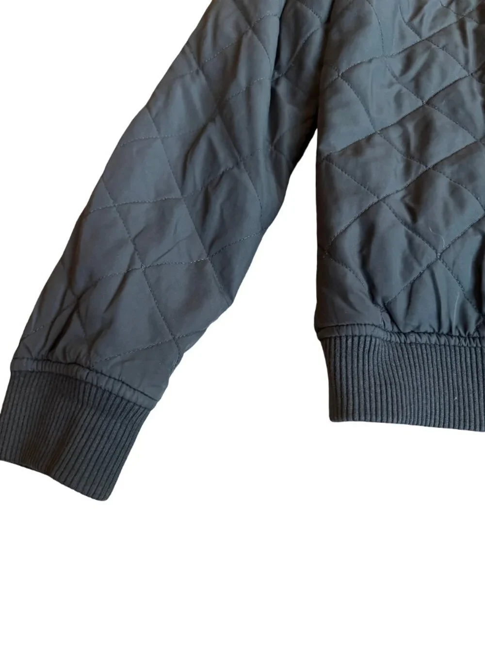 Your Neighbors Black Quilted Zip-Down Jacket Coat Lightweight Size XS Men's